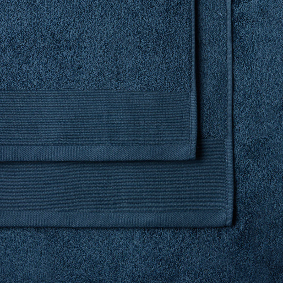 Seneca | Vida Pure Organic Cotton Towels | Navy image 2